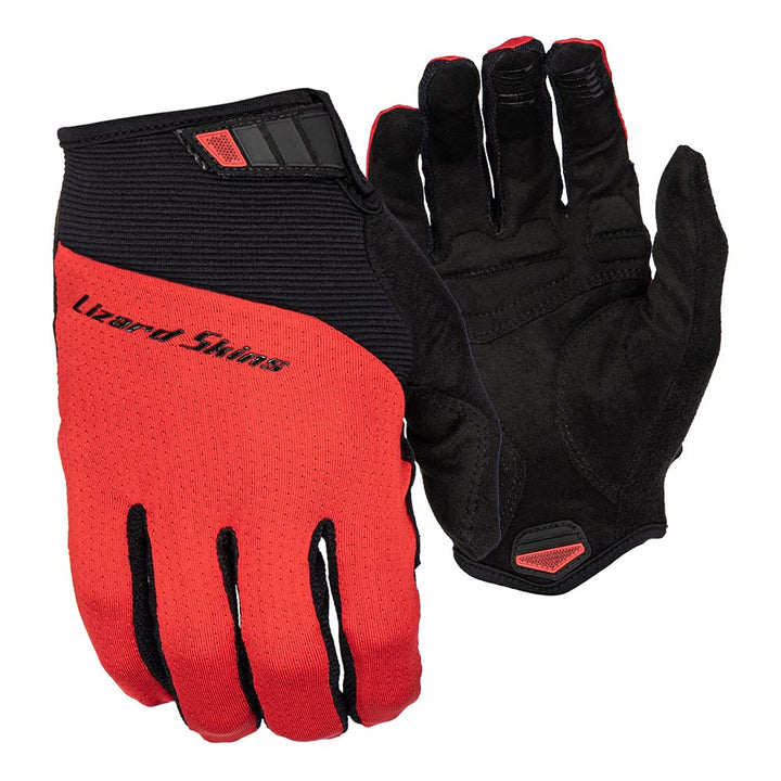 Lizard Skins Unisex Monitor Traverse-X-Large-Crimson-New22 Clothes-Gloves, Crimson, XL