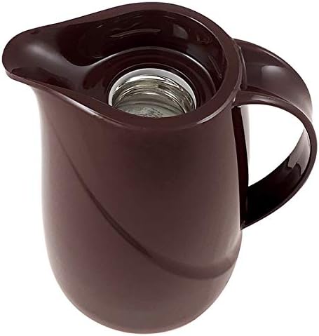 Helios Wave Kunststoff-Isolierkanne, Cappuccino, 0,6 Liter Cappuccino 0,6 Liter, Cappuccino 0,6 Lite