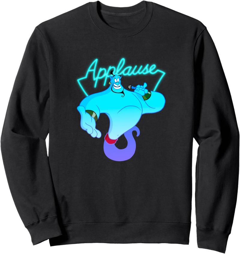 Disney Aladdin Genie Applause Neon Light Sweatshirt