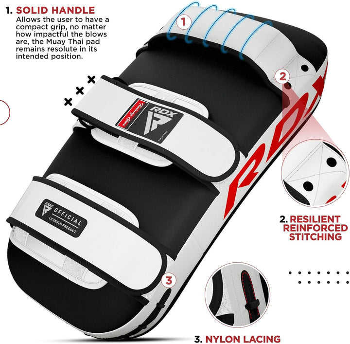 RDX Schlagkissen De Volcan Arm Pad/Schlagkissen Gebogen 1size Weiss, 1size Weiss