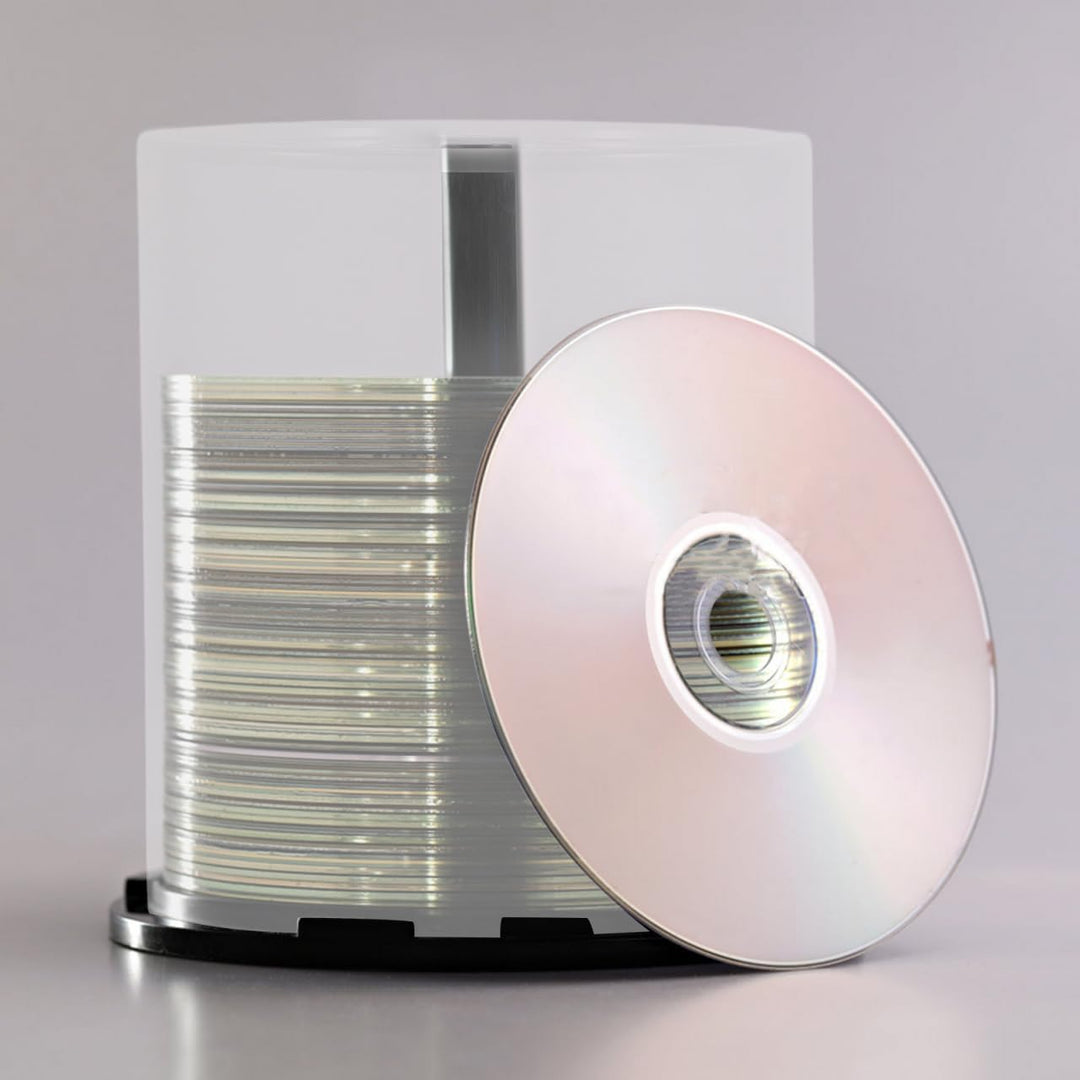 Cabilock 4 stücke Dvd Aufbewahrungseimer Klare Kunststoffbehälter Für 100 Dvds Platzsparender Organi