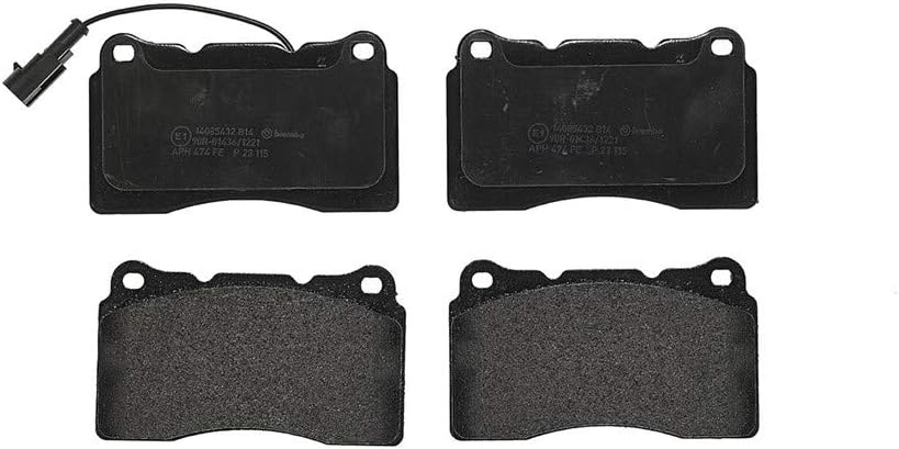 Brembo P 23 115 Bremsbelagsatz, Scheibenbremse - (4-teilig)