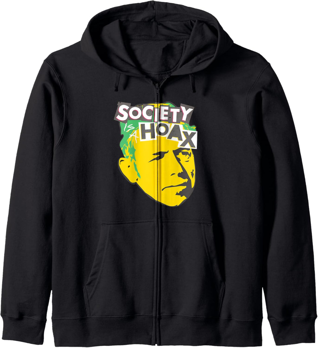 Alan Watts Punk Society is a Hoax Kapuzenjacke