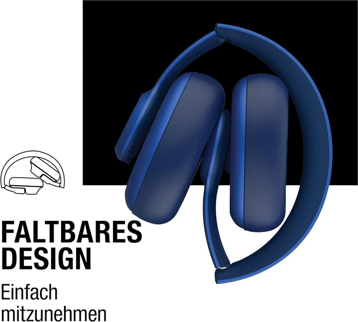 Fresh 'n Rebel Clam Ace Bluetooth Kopfhörer Over Ear mit Hybrid Active Noise Cancelling, 60 Stunden