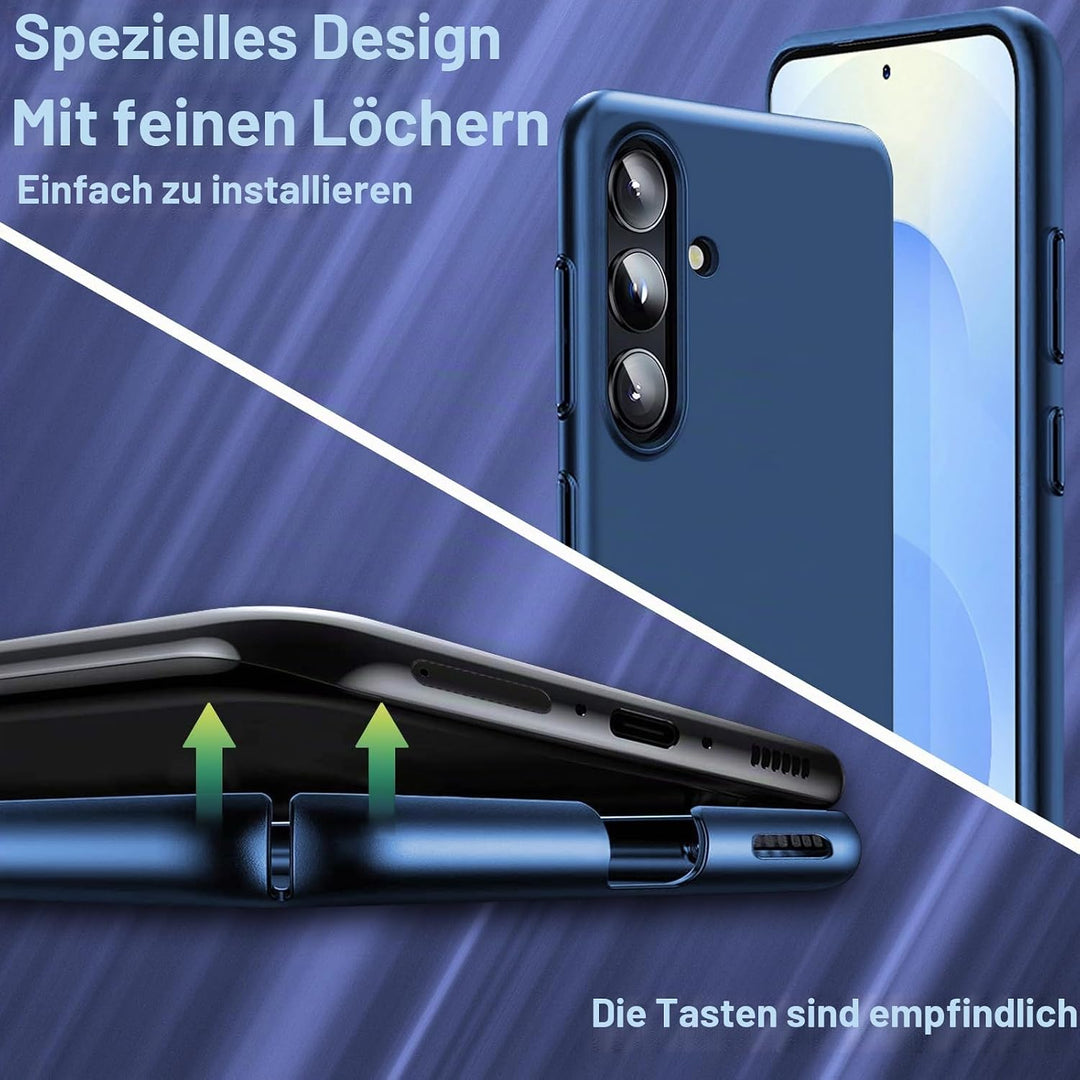 Ultradünne Hülle für Samsung Galaxy S25 5G, Extrem Dünn Matte Finish S25 Handyhülle PC Schale [Anti-