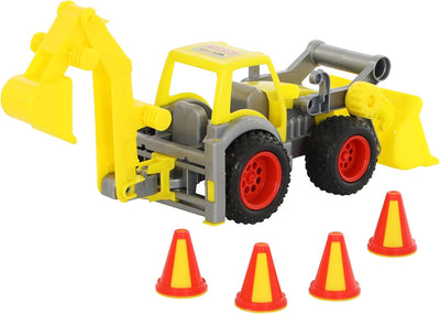 Polesie Wader Quality Toys 0377 ConsTruck Loader mit Baggerarm