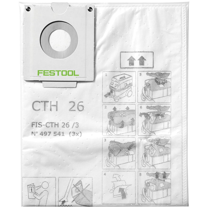 FESTOOL 497541 Sicherheitsfiltersack FIS-CTH 26/3