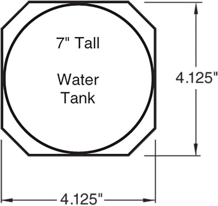 Walthers Cornerstone 933-3043 - Wasser-Tank, Stahl-Optik, Gebäude