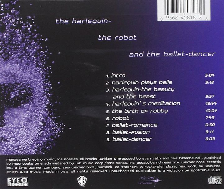 Harlequin-the Robot & the Ball, Audio-CD