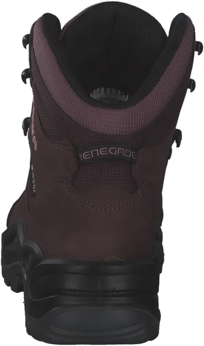 LOWA Renegade GTX MID Unisex Wanderstiefel Outdoor Goretex 38 EU Dunkelgrau Navy, 38 EU Dunkelgrau N