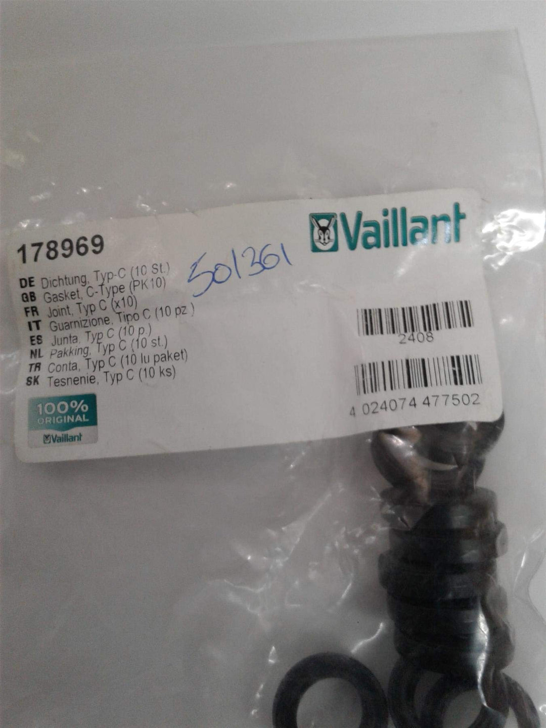 VA Dichtung (Set a 10 Stück)