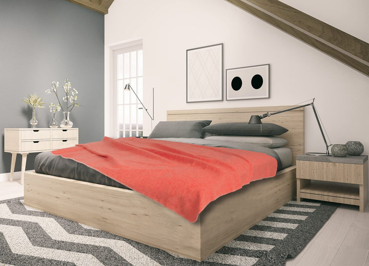 sleepling Kuscheldecke Made in Germany, Sofadecke, 150 x 200 cm,Made in Green, waschbar, orange Oran