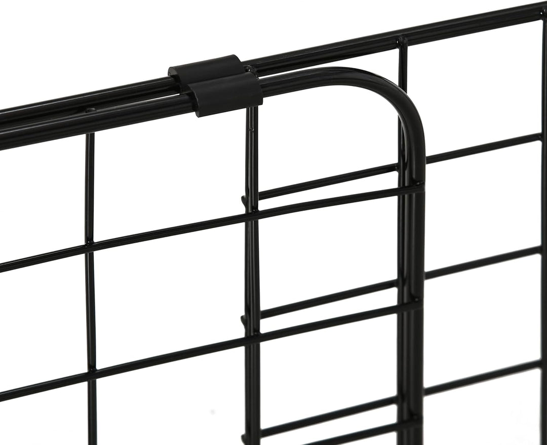 PawHut Hundegitter Auto Universal Autoschutzgitter für Hunde mit Stufenlos Verstellbare Breite, Tren