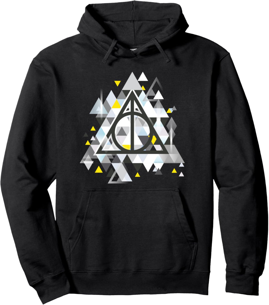 Harry Potter Geometrical Deathly Hallows Pullover Hoodie
