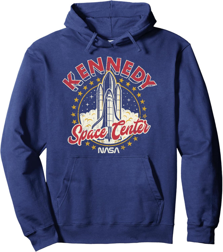 NASA Kennedy Space Center Red 3D Pullover Hoodie