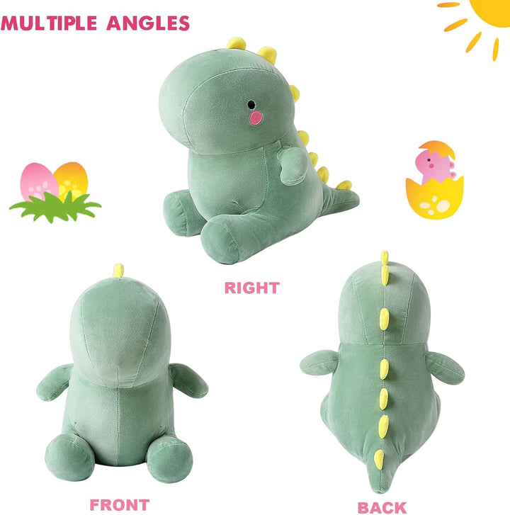 shownicer Plüschtier Dinosaurier Kuscheltier Stofftier Kawaii Dino Plüsch Kissen Spielzeug Plüschsau