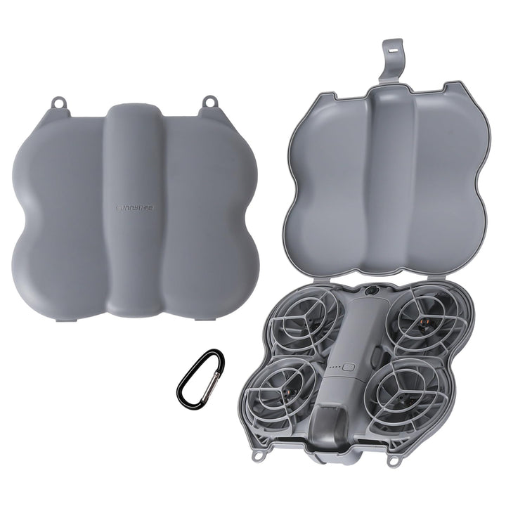 ZJRXM Neo 2 Tasche, Tragbar Hartschalen Schutz Case für DJI Neo 2 Drohne, Entzückend Schmetterlinge