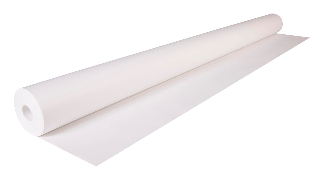 Clairefontaine 595701C Rolle Kraftpapier (ideal für Trockentechnicken, 50 x 1 m, 60 g) weiss 50x1m,