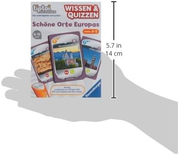 Ravensburger 00751 - tiptoi Spiel Wissen & Quizzen Schöne Orte Europas