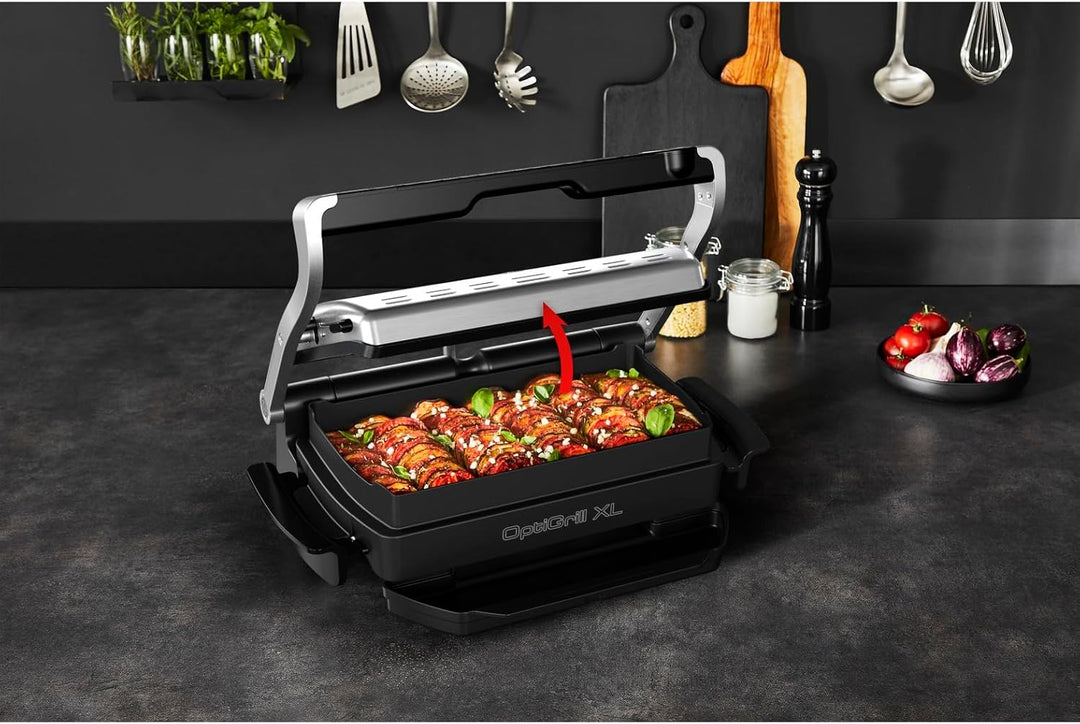 Tefal XA7278 OptiGrill+ XL Backschale | geeignet für alle OptiGrill+ XL Modelle | 2 Liter Fassungsve