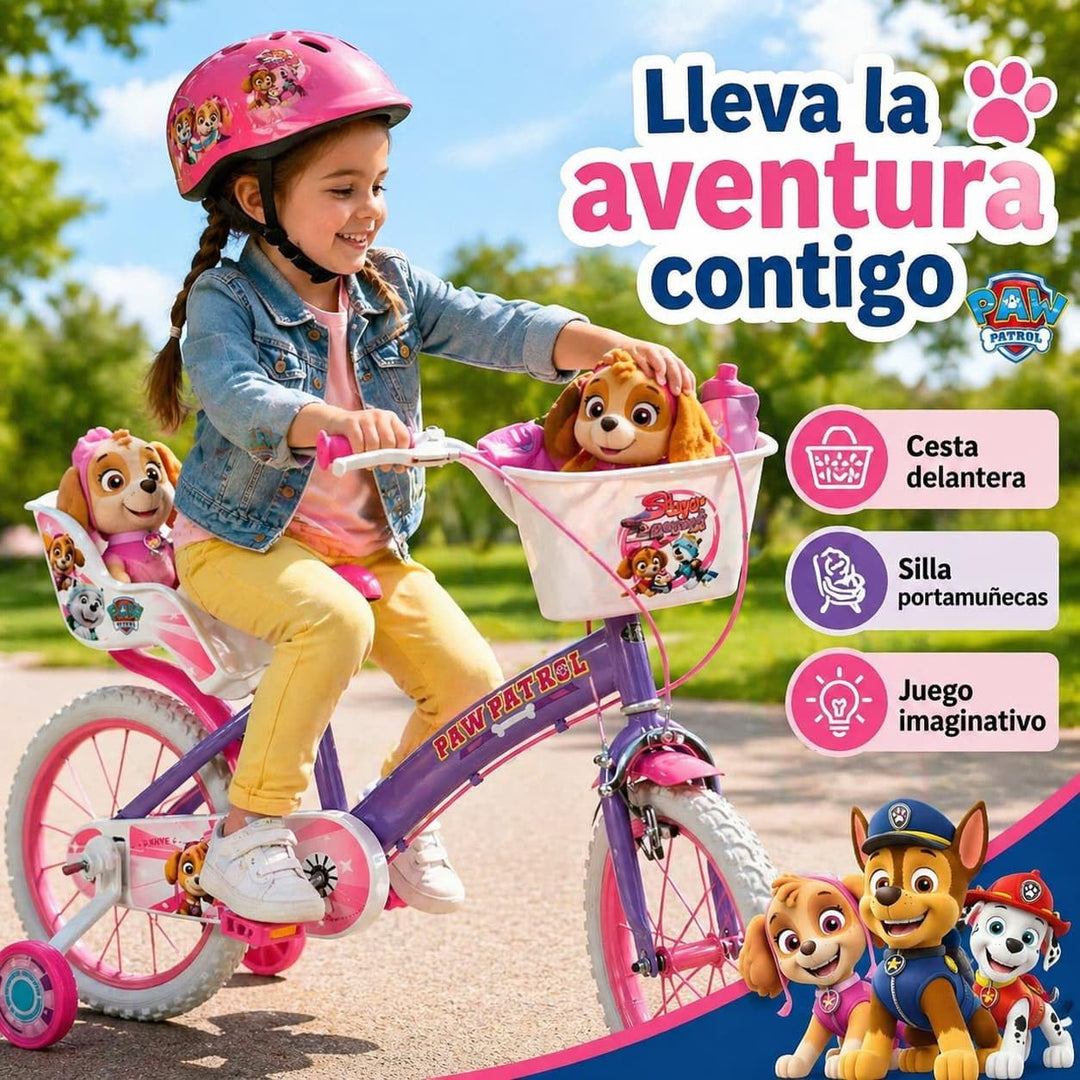 Toimsa 1680 Fahrrad 16 Zoll Paw Patrol Mädchen