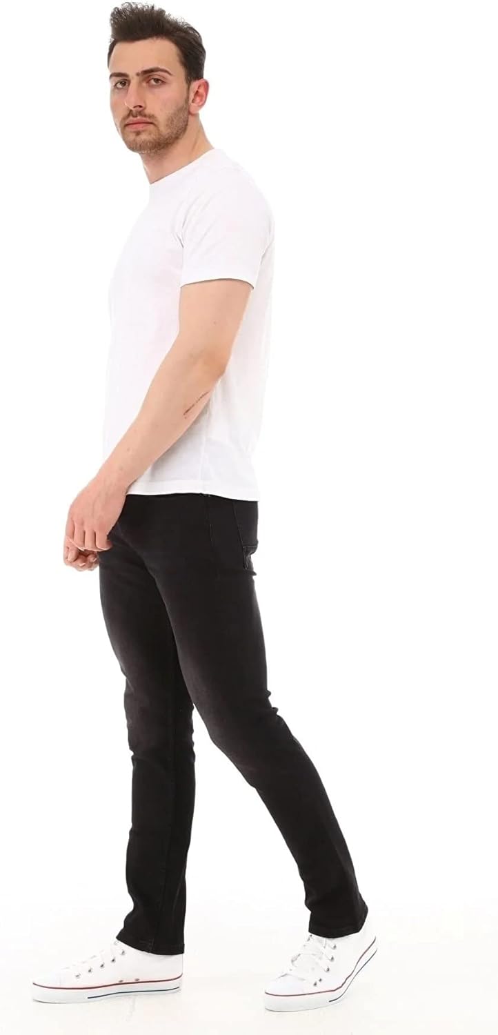 CEDY DENIM Herren Jeans Slim Fit Stretch Jeanshose Design der Neuen Saison Hochwertige Jeans Hose fü