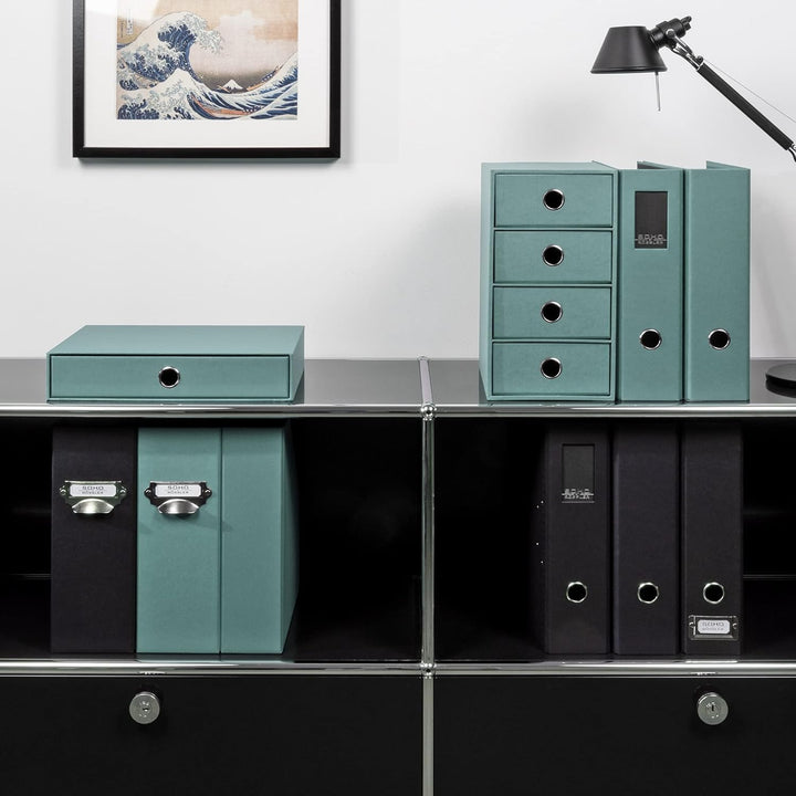 Rössler SOHO CD-Schubladenbox | Schubladen-Aufbewahrungsbox | Organizer mit Schublade | Storage Box