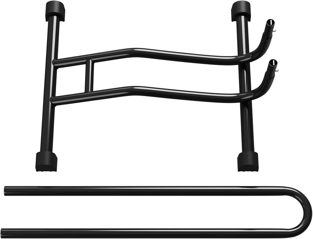 4 x WELLGRO® Fahrradständer - Stahl, sicherer Stand - Farbe schwarz