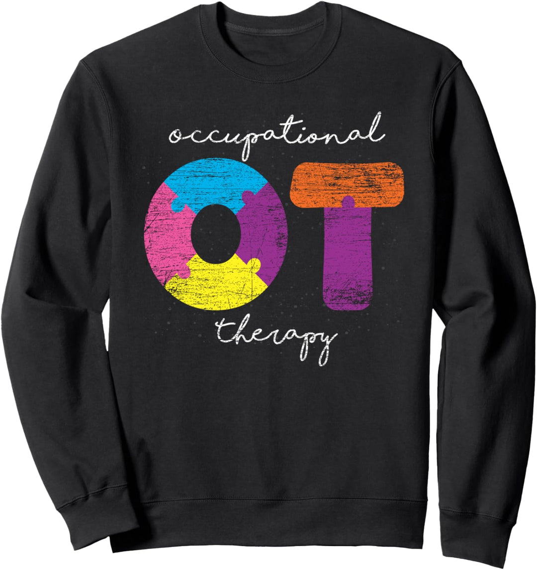 Ergopraxis Ergotherapeut Therapie Buntes Ergotherapie Sweatshirt