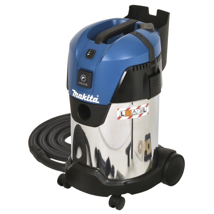 Makita VC3011L Staubsauger Klasse L, 30 l, Schwarz BASIC, BASIC