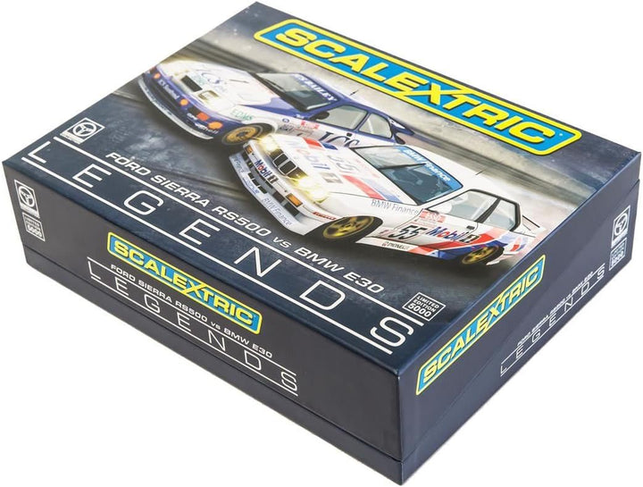 Scalextric 3693a - TC Legends - Ford Sierra RS500/BMW E30, Fahrzeuge Einzelbett, Einzelbett