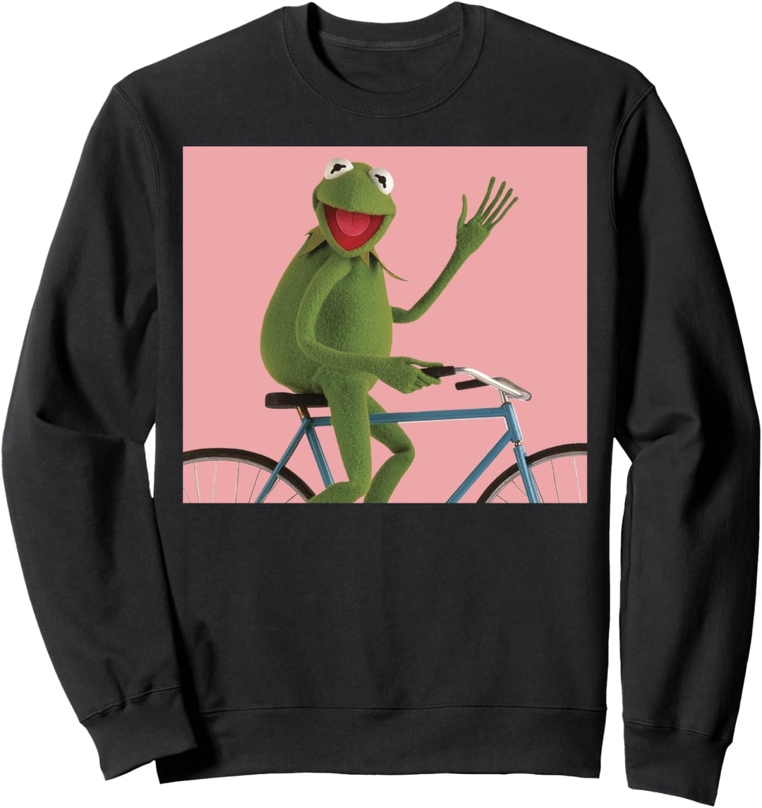 Disney The Muppets Kermit The Frog Bike Ride Sweatshirt