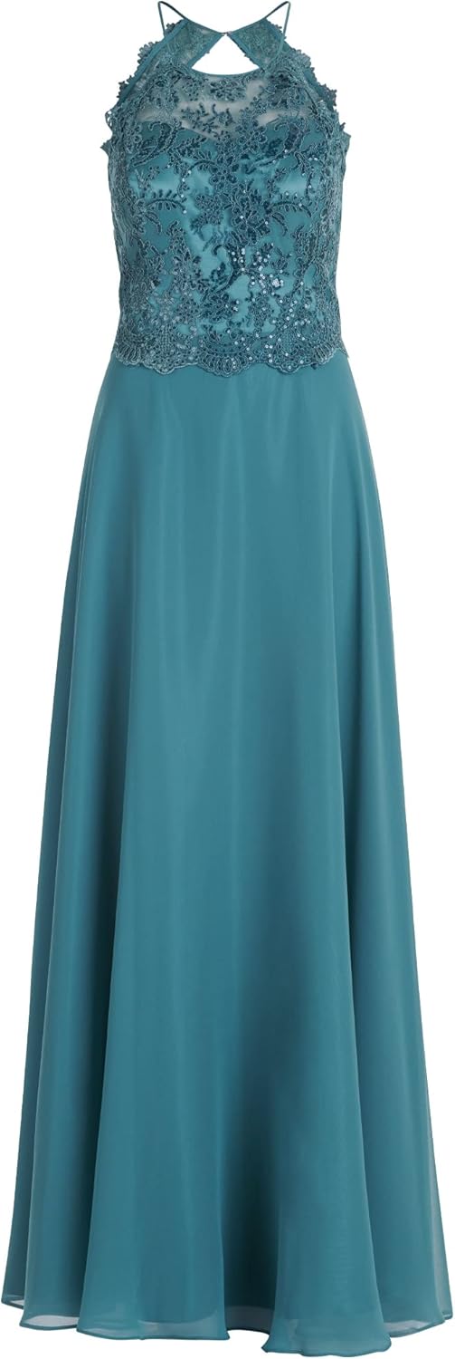 Vera Mont Damen Kleid, Smoky Teal