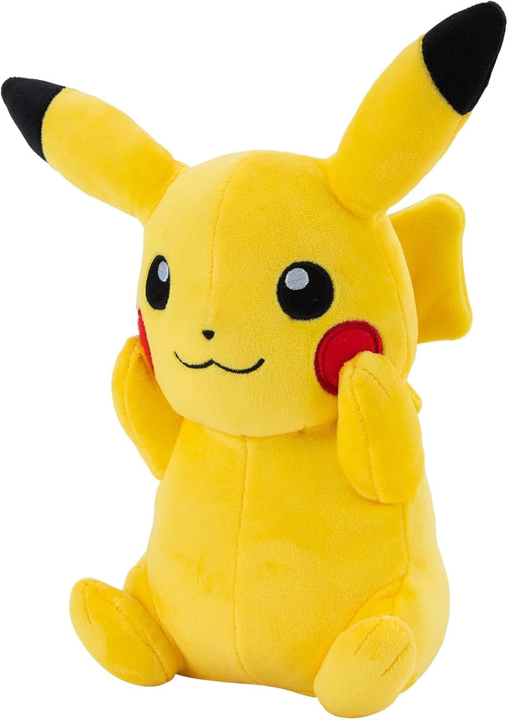 Pokémon PKW3074-20cm Plüsch - Pikachu, offizielles Plüsch Single, Single
