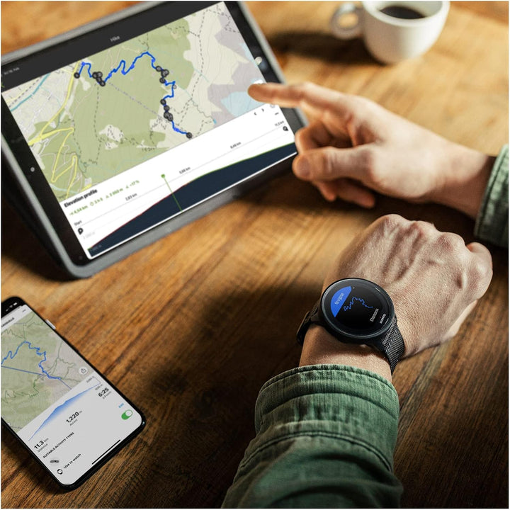 SUUNTO 9 Peak Pro Multisport Uhr - Robust Outdoor Smartwatch, Saphirglas Bildschirm & 100m Wasserdic