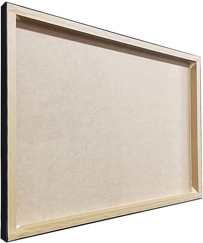 Bauhaus Orange Circle 1919 Wandbild auf Leinwand, gerahmt, A2, 61 x 41 cm, verschiedene Grössen A2 [