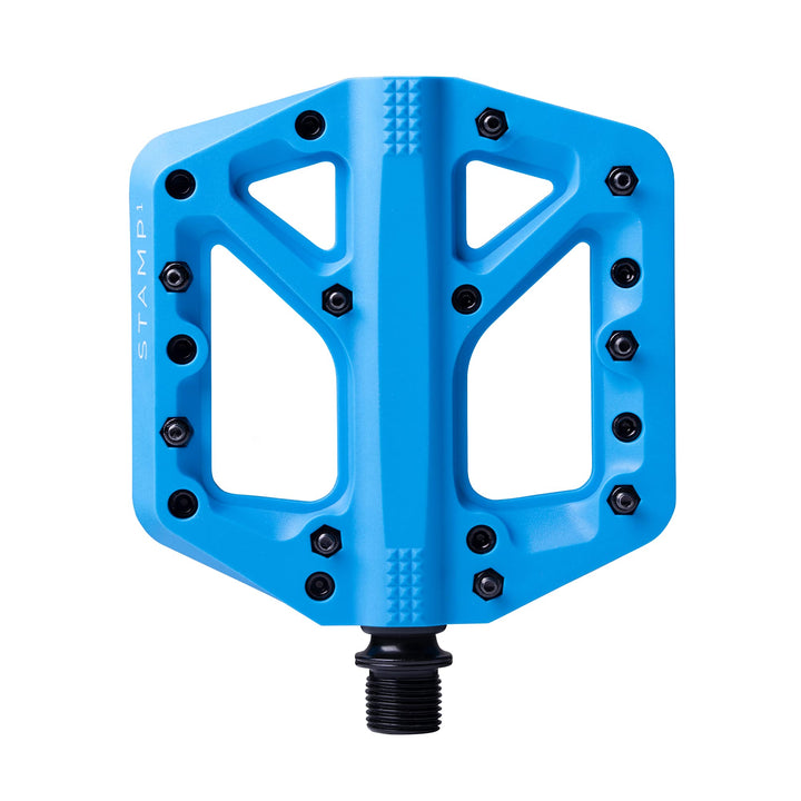 Crankbrothers Stamp Flat BMX/MTB Fahrradpedal – Plattform-Fahrradpedal, minimales Profil, Verstellba