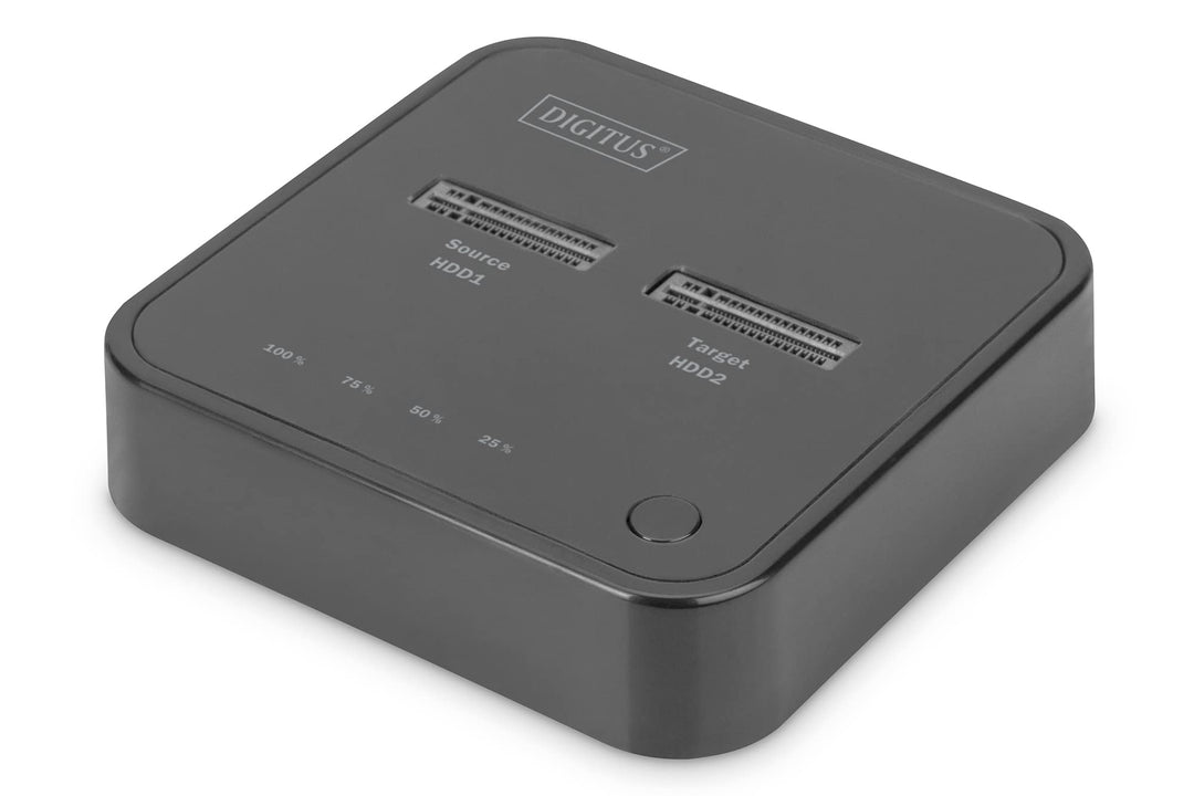 DIGITUS USB Typ-C 3.1 Duale M.2 NVMe SSD-Dockingstation - M.2-Modultyp 22110, 2280, 2260, 2242 - M/B