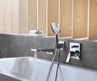 hansgrohe Metropol Wannenarmatur, Unterputz, Chrom