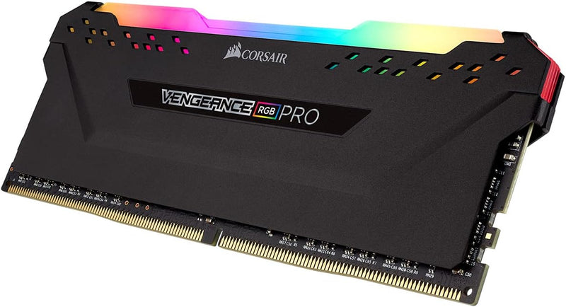 Corsair Vengeance RGB PRO SL 16GB (2x8GB) DDR4 3600 (PC4-28800) C16 Desktop Memory - Black, CMH16GX4