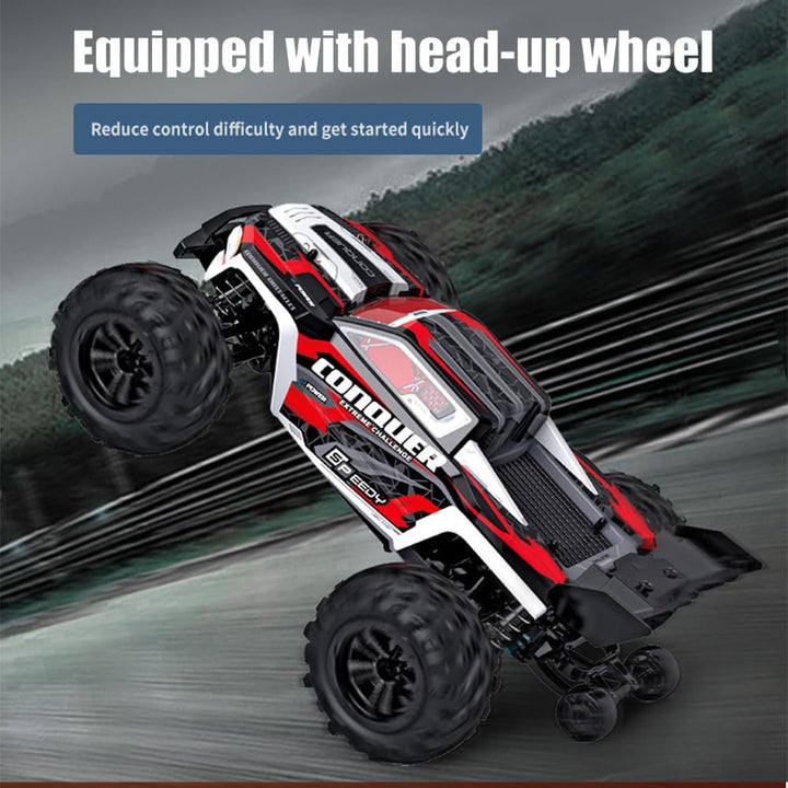X-Verse 1:16 Ferngesteuertes Auto, 50KM/H Kohlebürste Motor RC Hohe Geschwindigkeit Offroad Drift Re