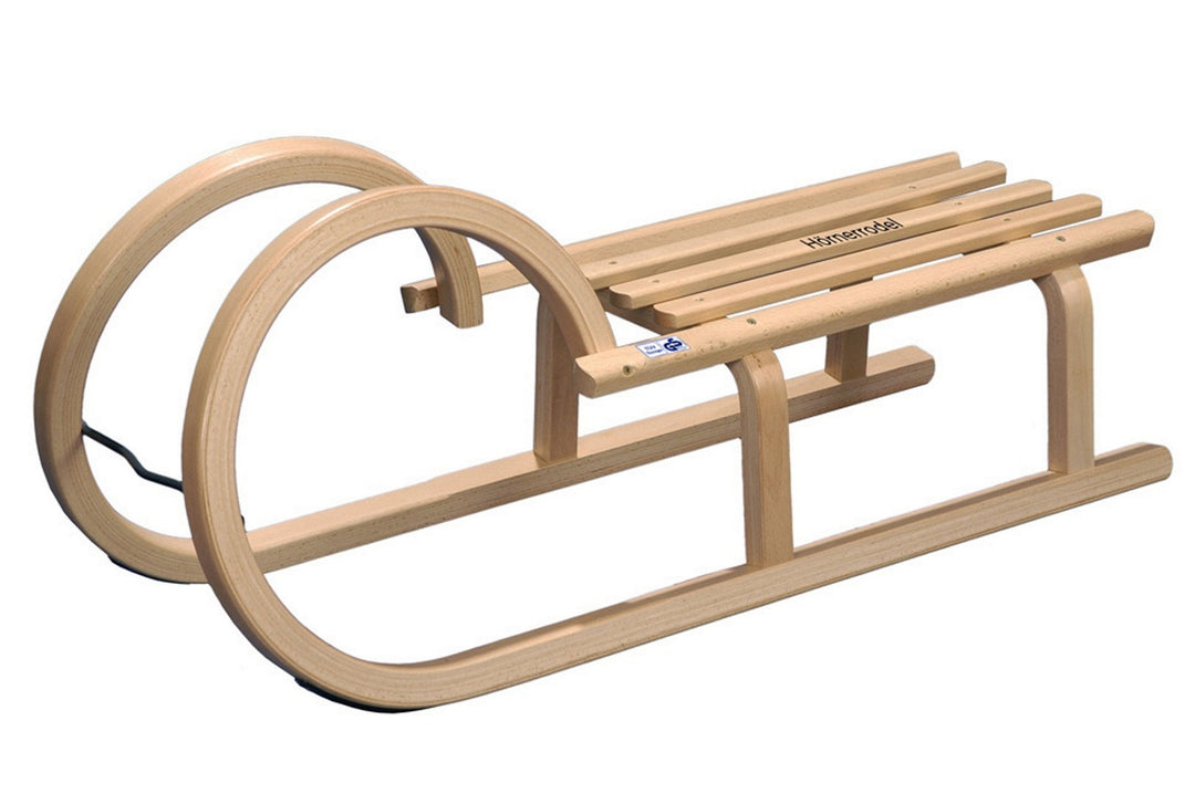 Colint Unisex Hörnerrodel Latten Schlitten, mehrfarbig, 100 cm