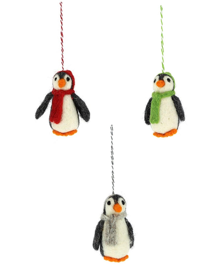 Filz Anhänger hangemachter Christbaumschmuck aus Wollfilz Deko Figur Weihnachten Ornament - Handmade