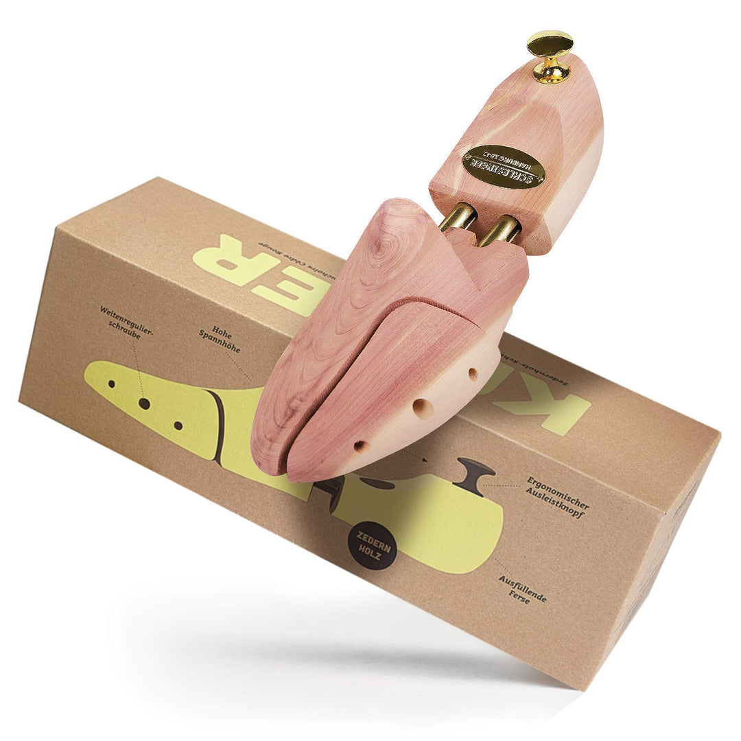 Schlesinger - TESTSIEGER - Premium Herren Schuhspanner aus edlem Zedernholz für eine optimale Schuhp