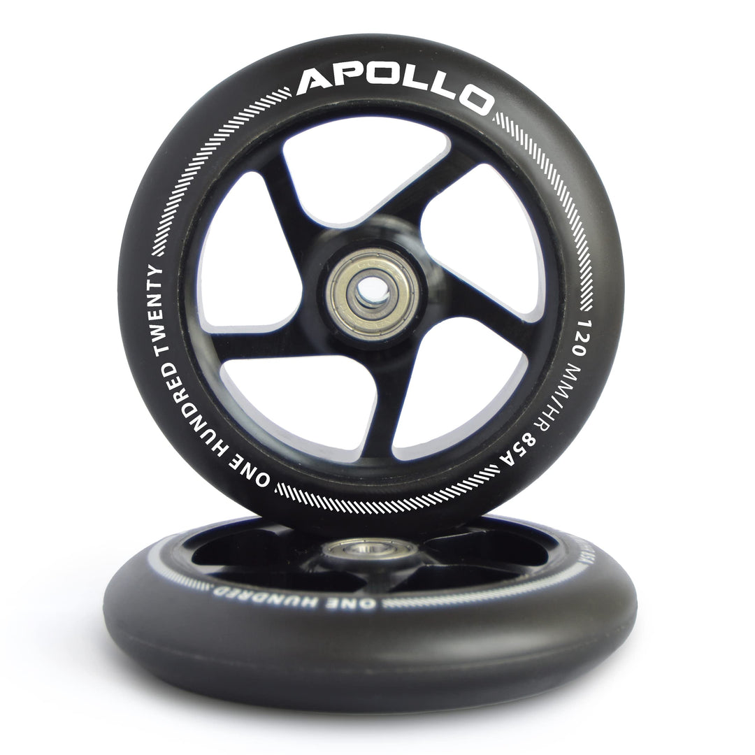 Apollo Stunt Scooter Ersatzräderset Pro Wheels - ABEC9 Kugellager, Roller Rad Ersatz-Räder passend S