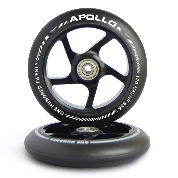 Apollo Stunt Scooter Ersatzräderset Pro Wheels - ABEC9 Kugellager, Roller Rad Ersatz-Räder passend S