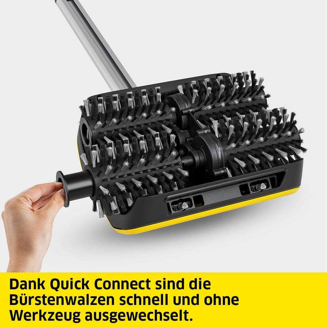 Kärcher Terrassenreiniger PCL 6, Druck: max. 10 bar, Wasserdurchfluss: max. 180 l/h, Arbeitsbreite:
