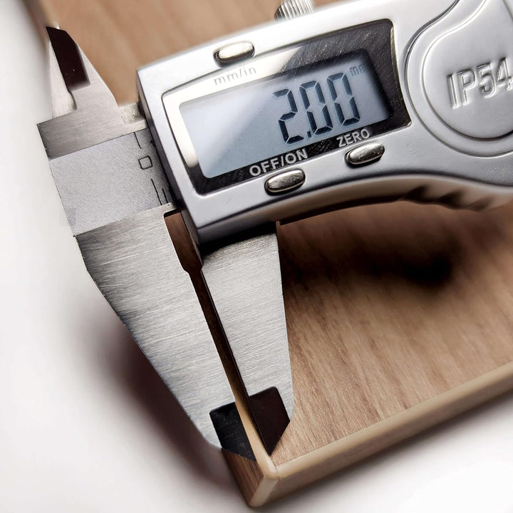 mikon 70x40 | Esszimmertisch - Esstisch - Tisch mit Chrombeinen - Küchentisch - Bürotisch | Beton 70