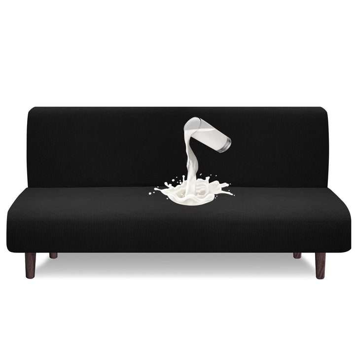 Granbest wasserdichte Armlose Futon Abdeckung, Hoher Stretch Futon Schutz für Faltendes Schlafsofa A