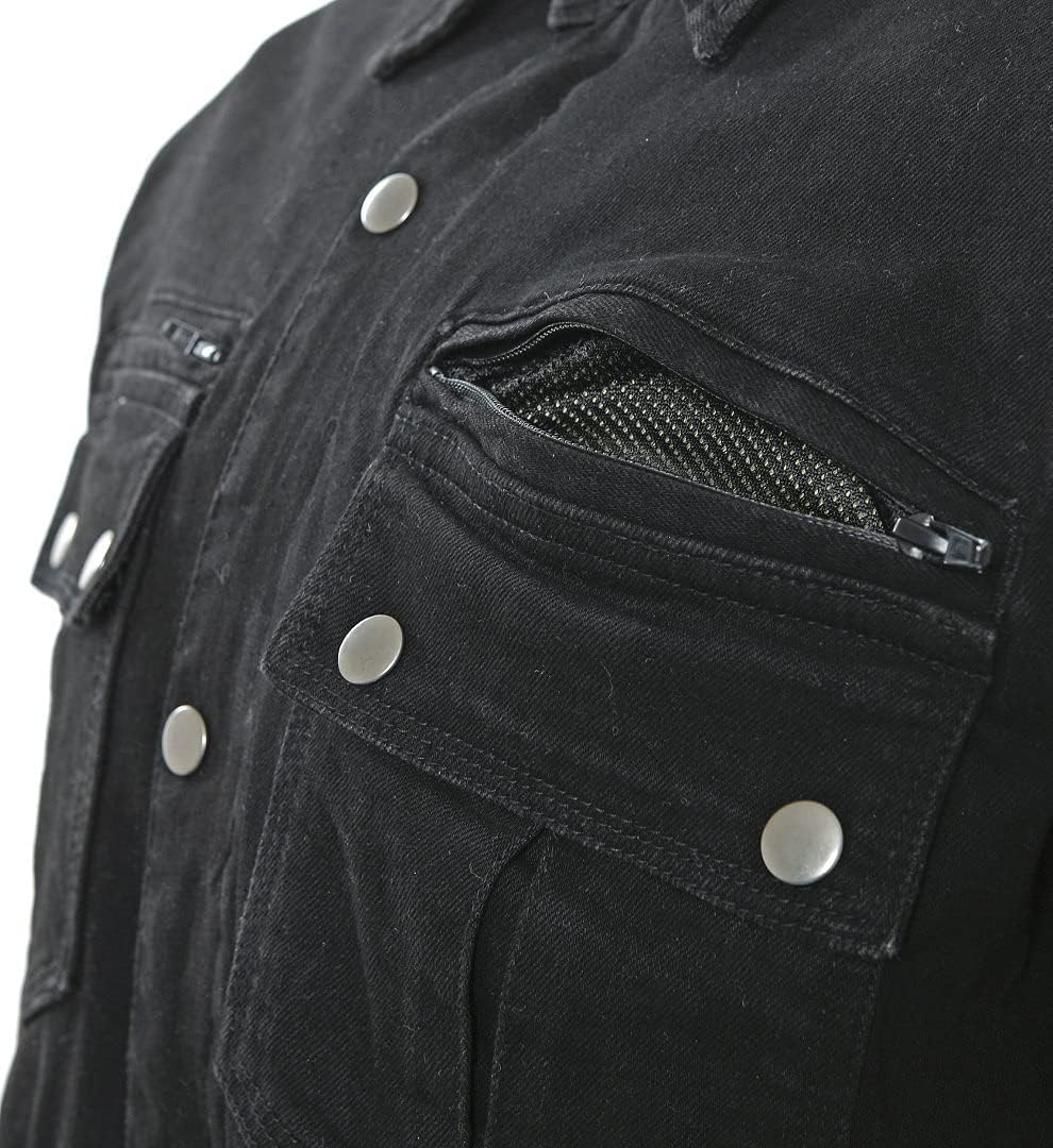 Bores Driver Motorrad Hemd (Black,M)